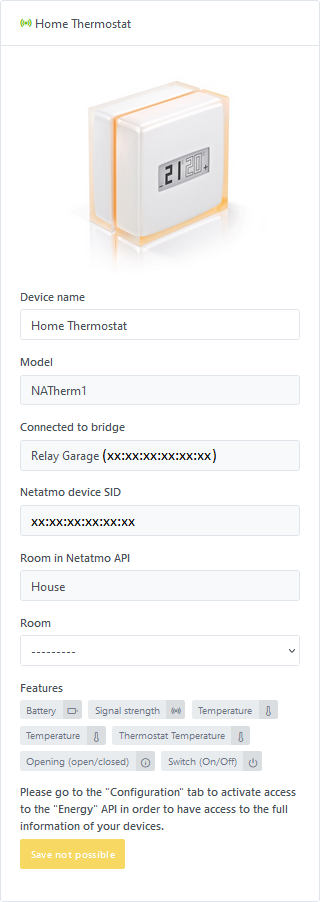 Integration Netatmo - Découverte
