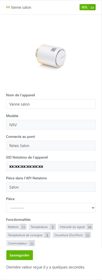 Integration Netatmo - Découverte